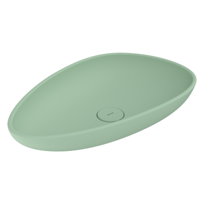 Bocchi Etna 58 cm Çanak Lavabo Mat Mint Yeşil - 1