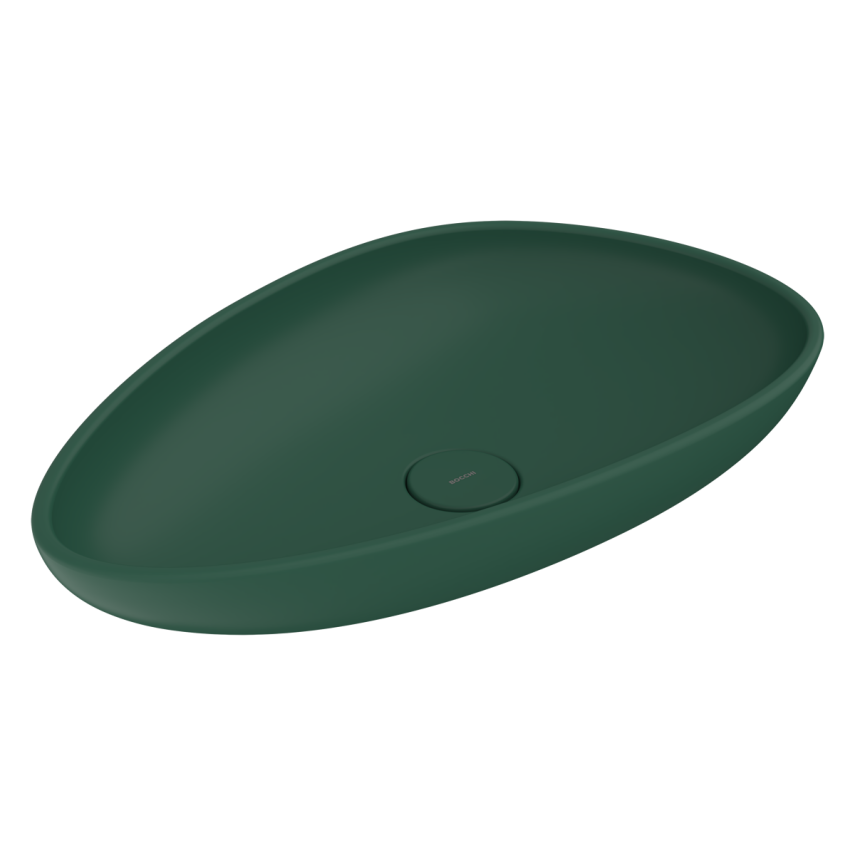 Bocchi Etna 58 cm Çanak Lavabo Mat Yeşil - Bocchi
