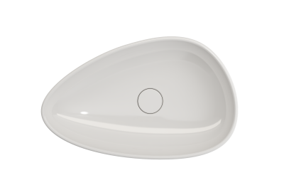 Bocchi Etna 58 cm Çanak Lavabo Parlak Beyaz - 8