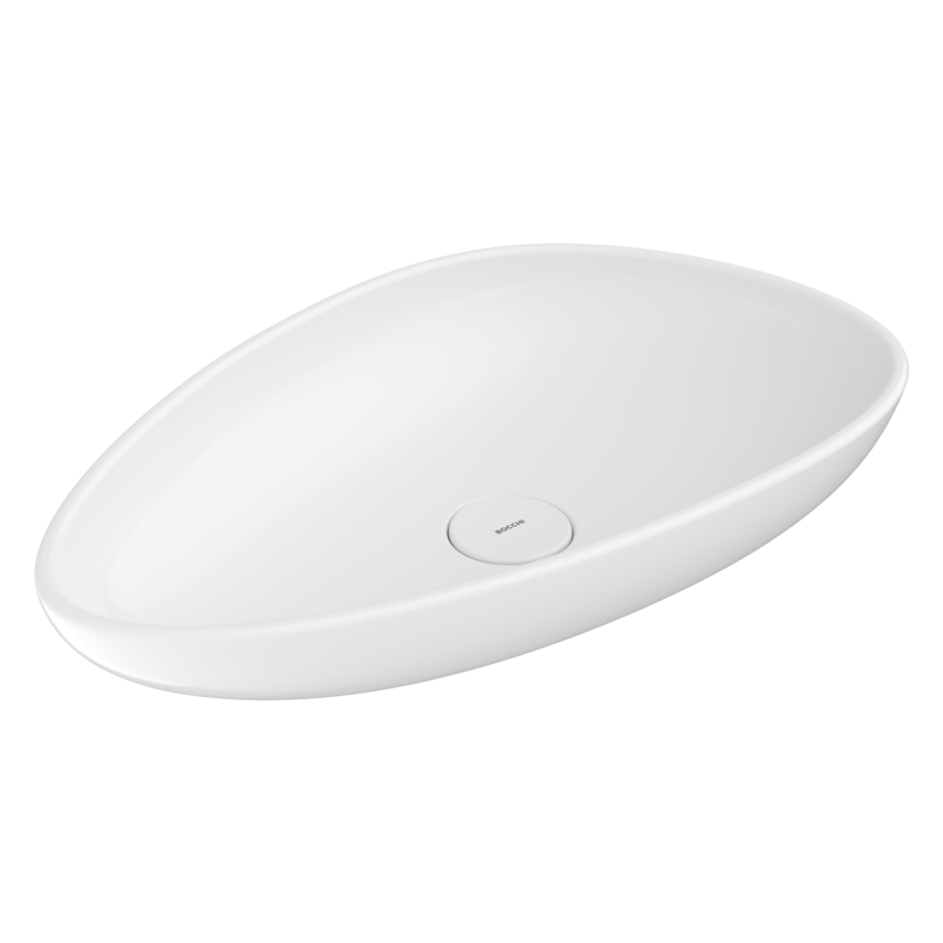 Bocchi Etna 58 cm Çanak Lavabo Parlak Beyaz - Bocchi (1)