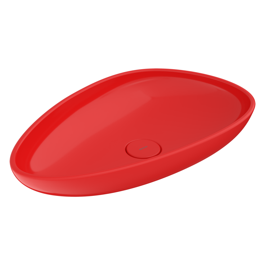 Bocchi Etna 58 cm Çanak Lavabo Parlak Kırmızı - Bocchi