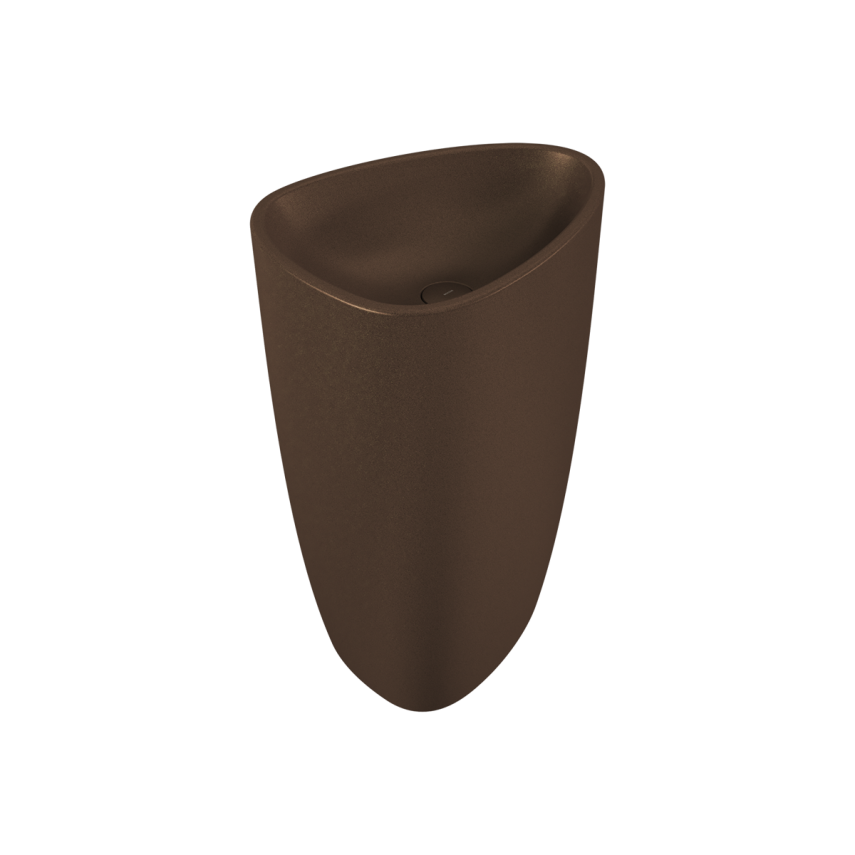 Bocchi Etna 58 cm Monoblok Lavabo, Mat Bronz - Bocchi