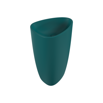 Bocchi Etna 58 cm Monoblok Lavabo Mat Petrol Mavisi - 3