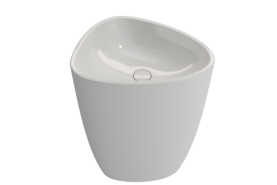 Bocchi Etna 58 cm Monoblok Lavabo Parlak Beyaz - 5