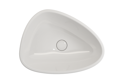 Bocchi Etna 58 cm Monoblok Lavabo Parlak Beyaz - 6