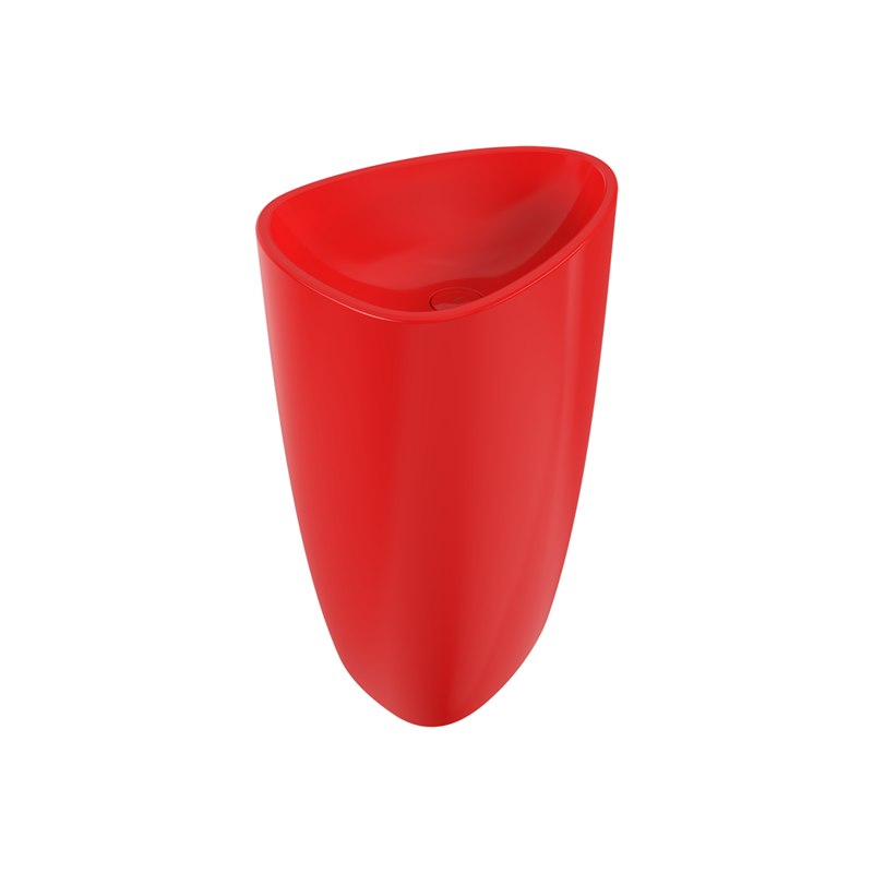 Bocchi Etna 58 cm Monoblok Lavabo Parlak Kırmızı - Bocchi (1)