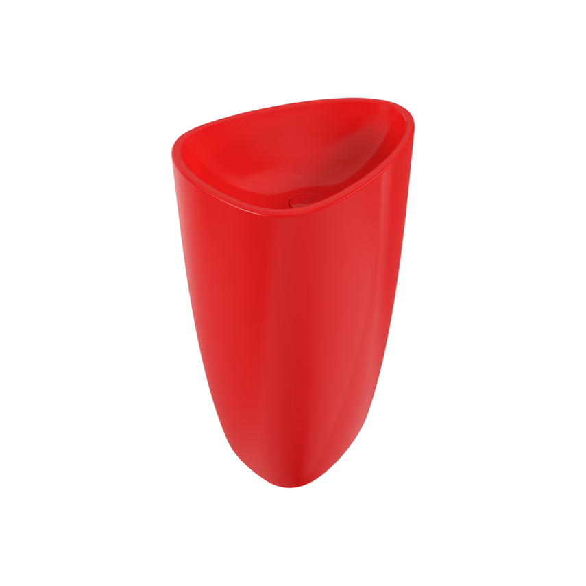 Bocchi Etna 58 cm Monoblok Lavabo Parlak Kırmızı - Bocchi