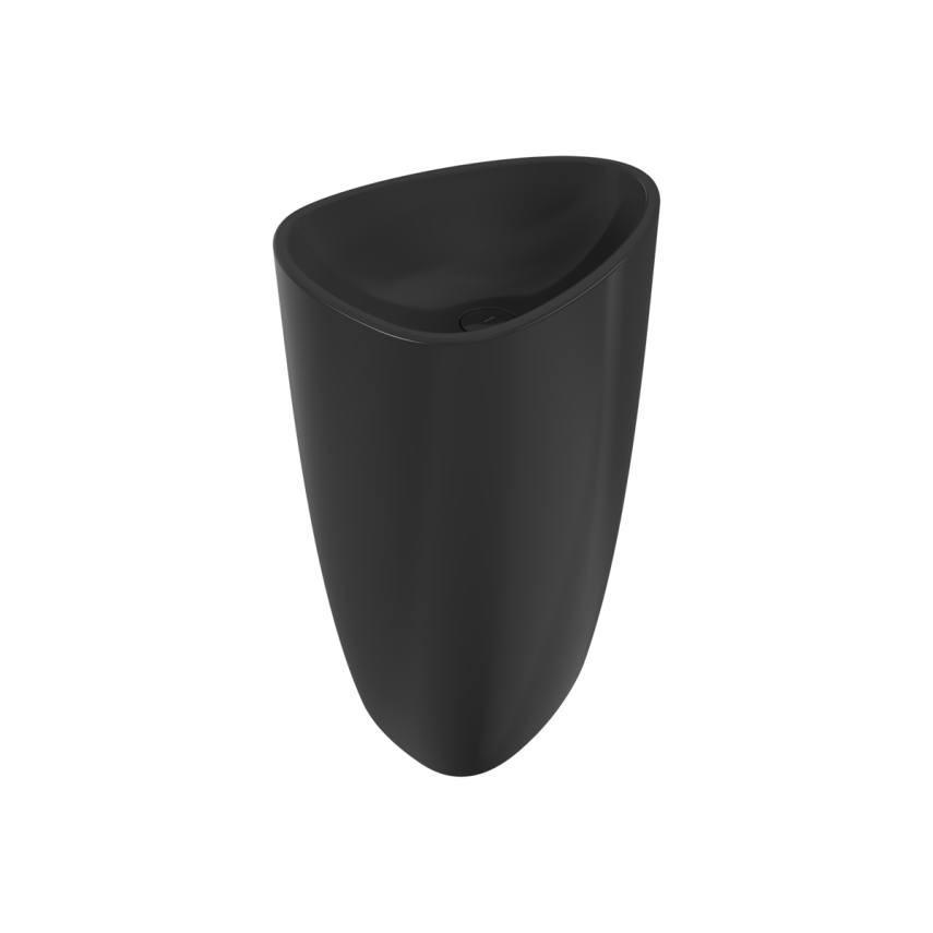 Bocchi Etna 58 cm Monoblok Lavabo Parlak Siyah - Bocchi