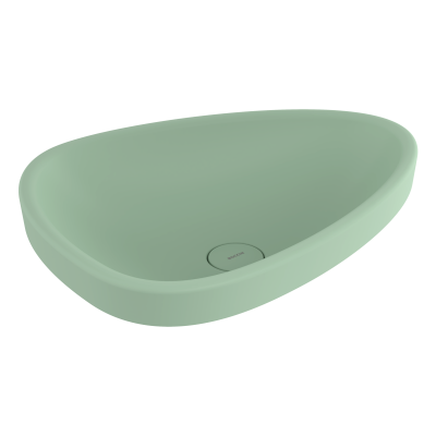 Bocchi Etna 58 cm Tezgah Üstü Lavabo Mat Mint Yeşil - 1