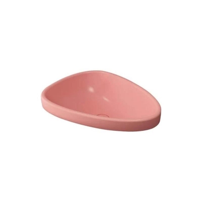 Bocchi Etna 58 cm Tezgah Üstü Lavabo Mat Somon - 3