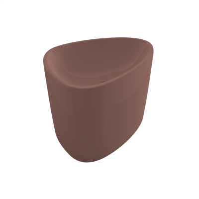 Bocchi Etna 58 cm Tezgah Üstü Monoblok Lavabo, Mat Bronz - 2