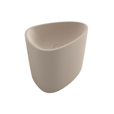 Bocchi Etna 58 cm Tezgah Üstü Monoblok Lavabo Mat Yasemin - 3