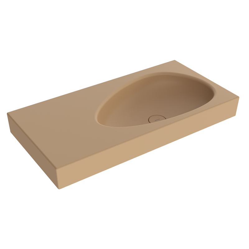 Bocchi Etna 90 cm Etajerli Lavabo Mat Kaşmir - Bocchi (1)