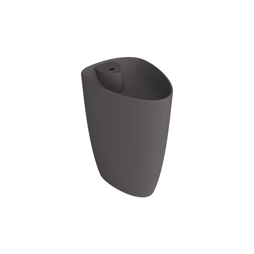 Bocchi Etna Monoblok Lavabo 58 cm Batarya Banklı Mat Antrasit - Bocchi