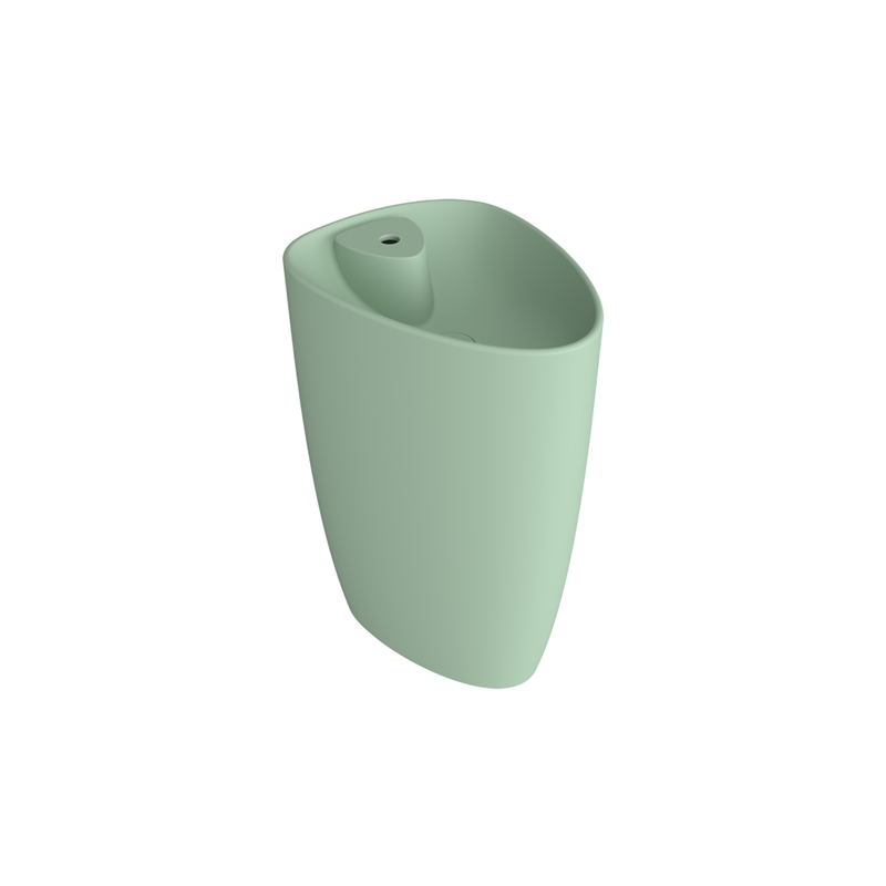 Bocchi Etna Monoblok Lavabo 58 cm Batarya Banklı Mat Mint Yeşil - Bocchi (1)