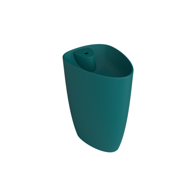 Bocchi Etna Monoblok Lavabo 58 cm Batarya Banklı Mat Petrol Mavisi - 2
