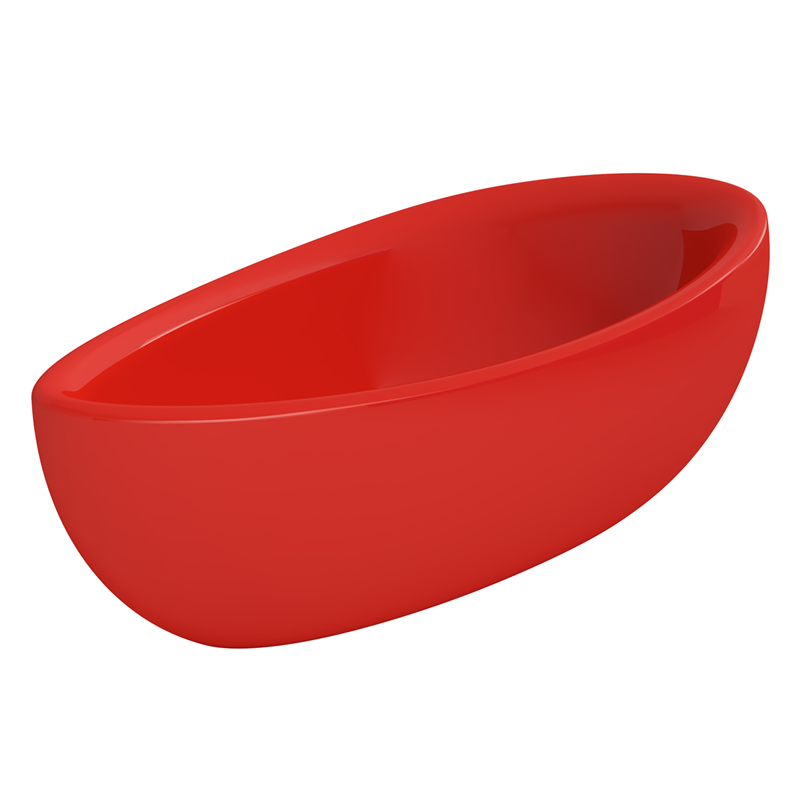 Bocchi Etna Parlak Kırmızı Küvet 175x97 cm - Bocchi (1)