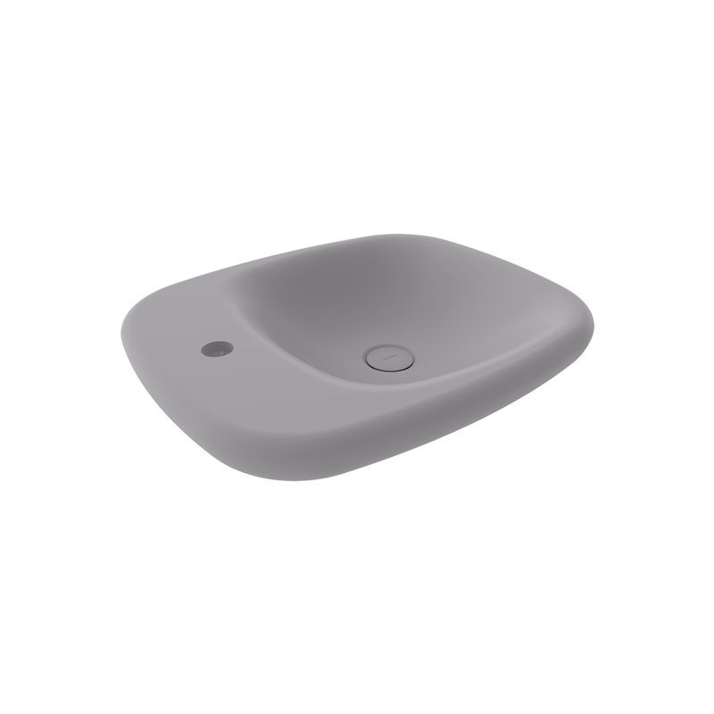Bocchi Fenice 54 cm Çanak Lavabo Mat Gri - Bocchi (1)