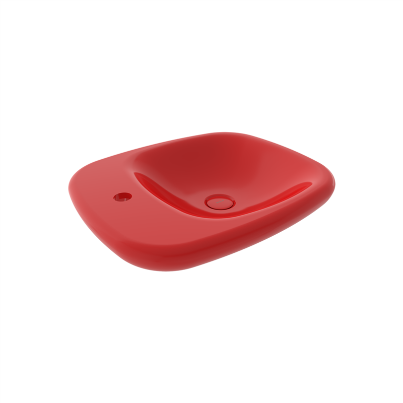 Bocchi Fenice 54 cm Çanak Lavabo Parlak Kırmızı - Bocchi (1)