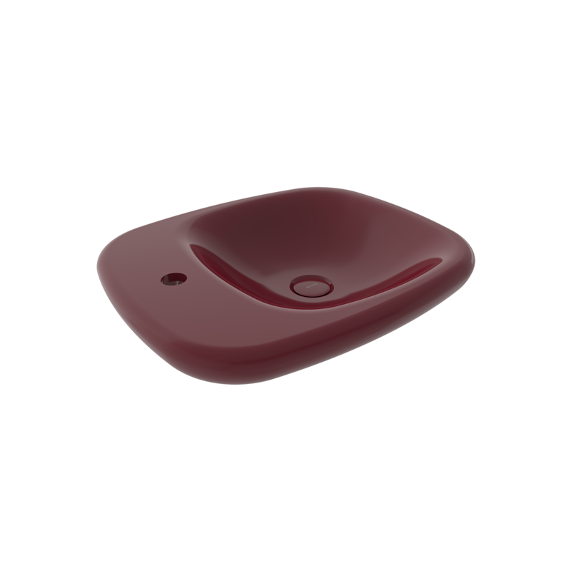 Bocchi Fenice 54 cm Çanak Lavabo P.Burgonya Bordosu - Bocchi (1)