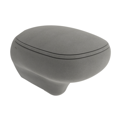 Bocchi Fenice Asma Klozet 53 cm Mat Beton (Klozet Kapağı Hariçtir) - 3