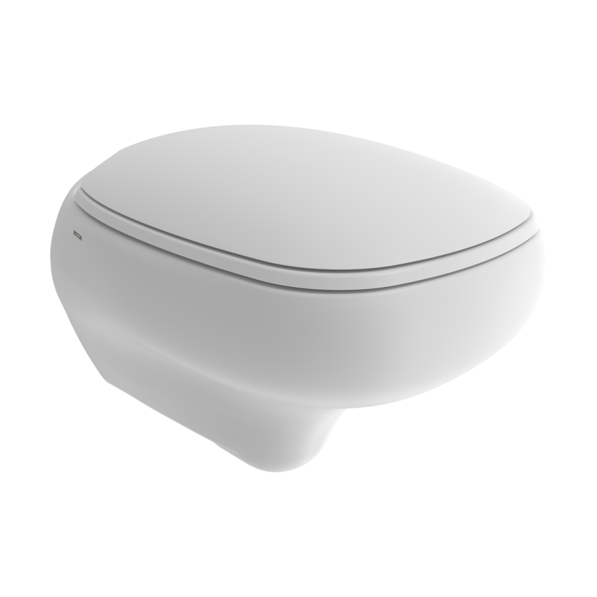 Bocchi Fenice Asma Klozet 53 cm Mat Beyaz (Klozet Kapağı Hariçtir) - Bocchi