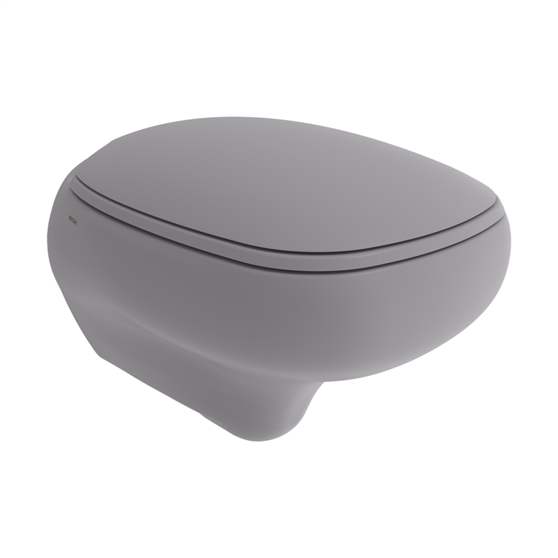 Bocchi Fenice Asma Klozet 53 cm Mat Gri (Klozet Kapağı Hariçtir) - Bocchi (1)