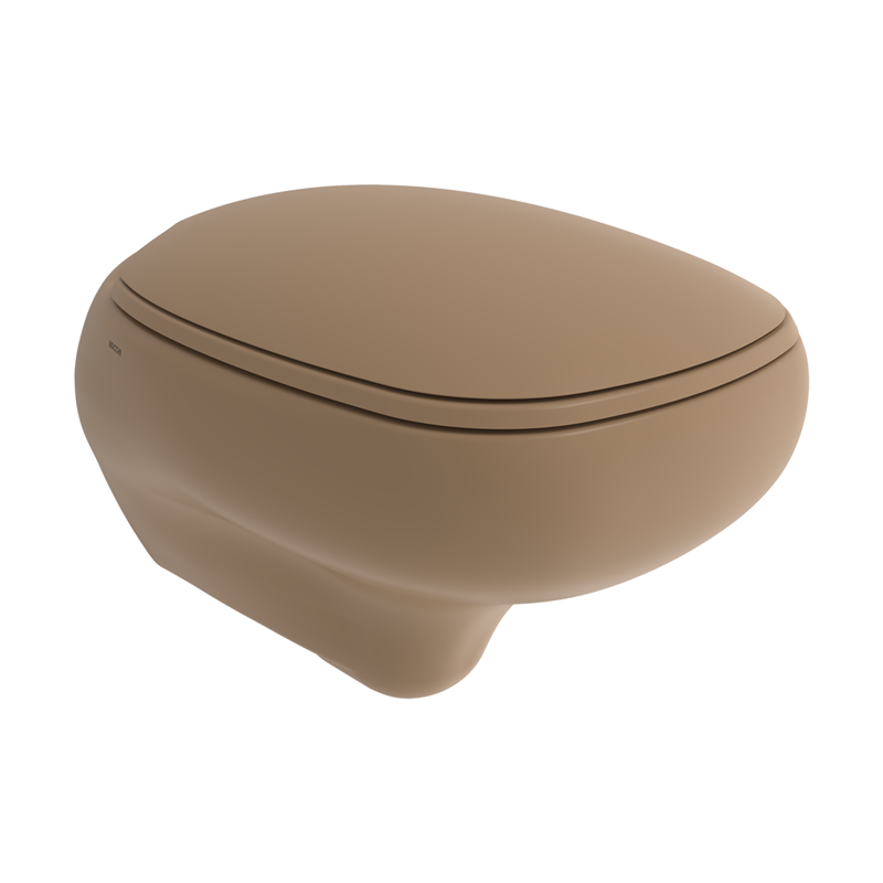 Bocchi Fenice Asma Klozet 53 cm Mat Kaşmir (Klozet Kapağı Hariçtir) - Bocchi (1)
