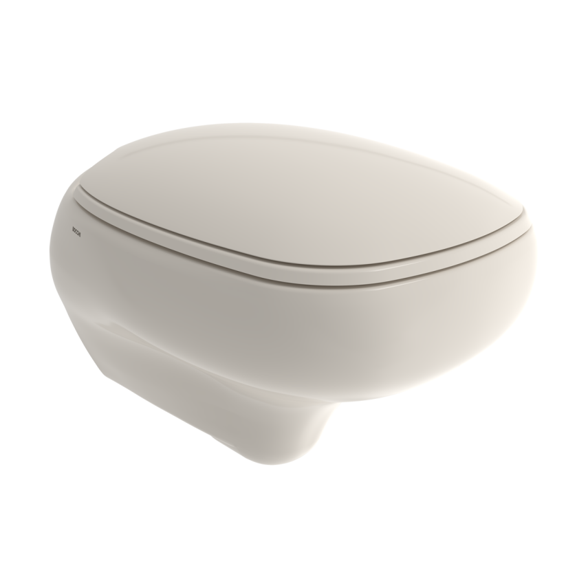 Bocchi Fenice Asma Klozet 53 cm Parlak Bisküvi (Klozet Kapağı Hariçtir) - Bocchi