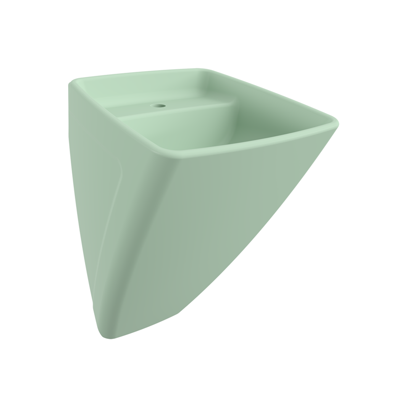 Bocchi Firenze Asma Monoblok Lavabo Mat Mint Yeşil - Bocchi (1)