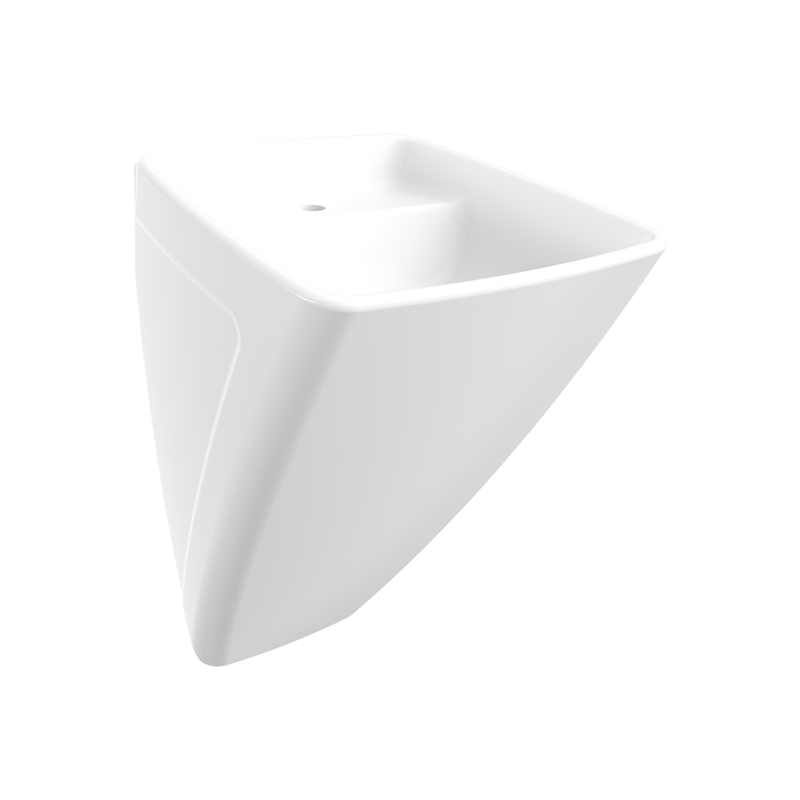 Bocchi Firenze Asma Monoblok Lavabo Parlak Beyaz - Bocchi (1)