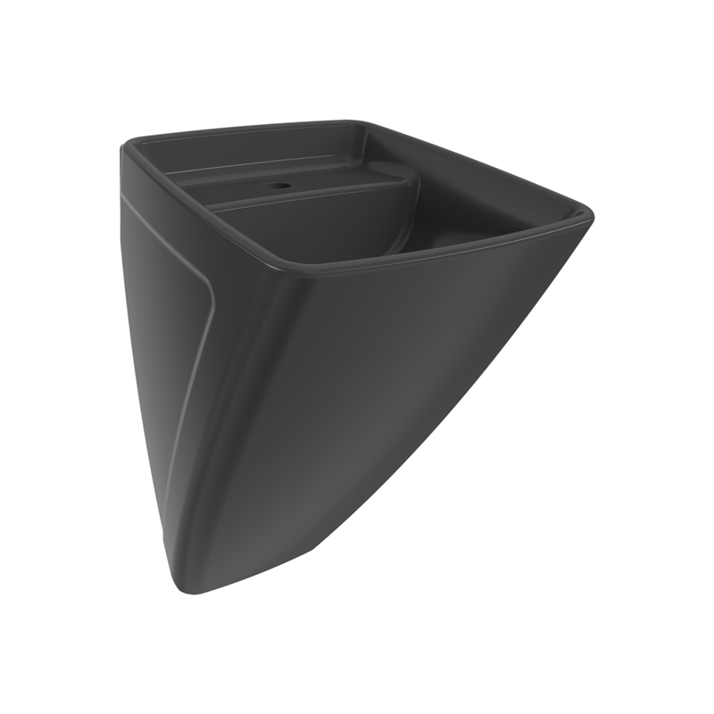 Bocchi Firenze Asma Monoblok Lavabo Parlak Siyah - Bocchi (1)