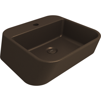 Bocchi Firenze Çanak Lavabo 50 cm, Mat Bronz - 3