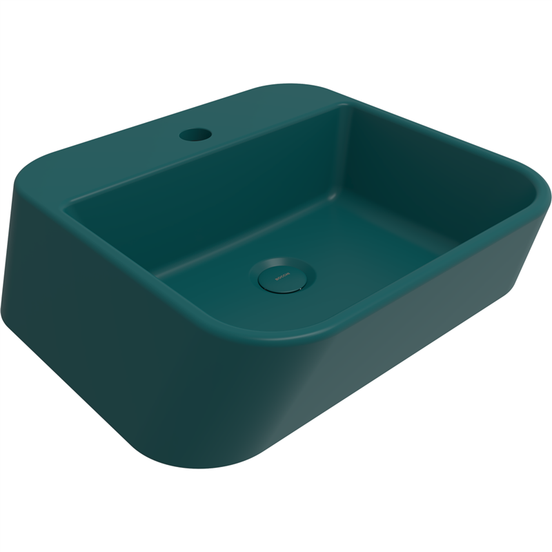 Bocchi Firenze Çanak Lavabo 50 cm Mat Petrol Mavisi - Bocchi (1)