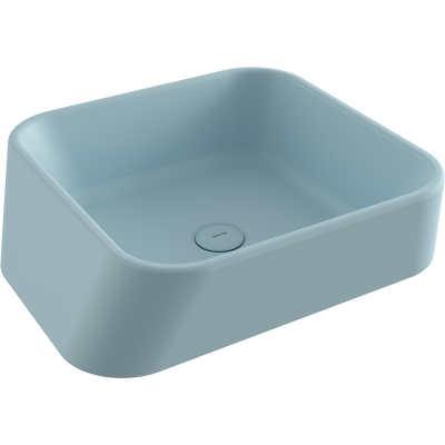 Bocchi Firenze Çanak Lavabo Mat Buz Mavisi - 3