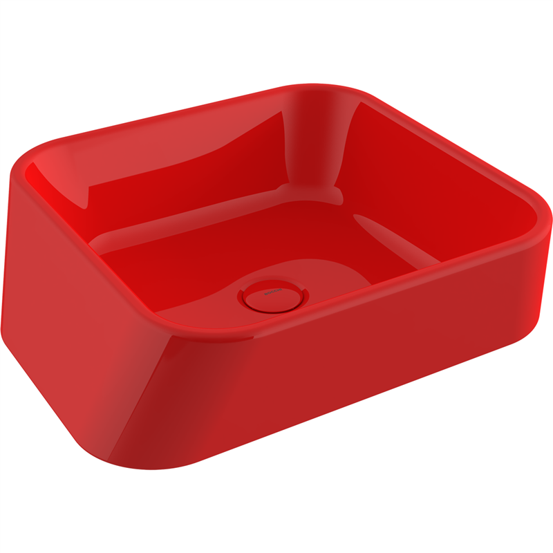 Bocchi Firenze Çanak Lavabo Parlak Kırmızı - Bocchi (1)