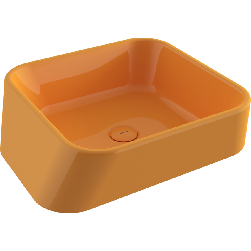 Bocchi Firenze Çanak Lavabo Parlak Mandalina Sarısı - Bocchi