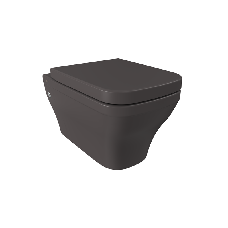 Bocchi Firenze Rimless Asma Klozet, Mat Antrasit (Klozet Kapağı Hariçtir) - Bocchi (1)