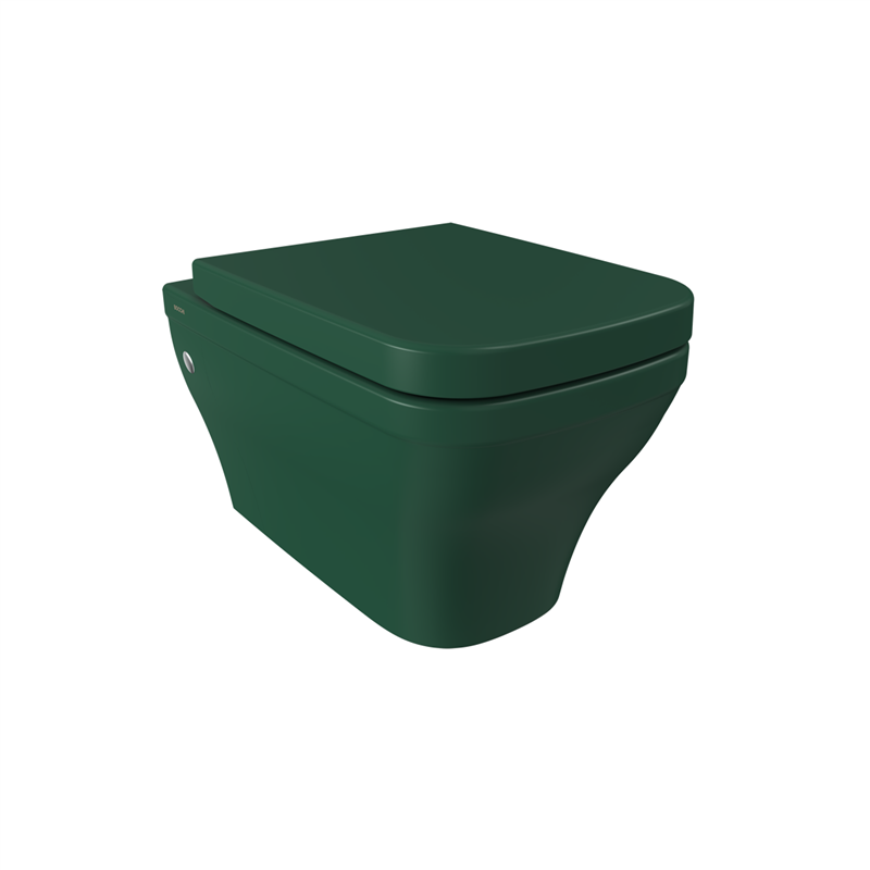 Bocchi Firenze Rimless Asma Klozet, Mat Yeşil (Klozet Kapağı Hariçtir) - Bocchi (1)