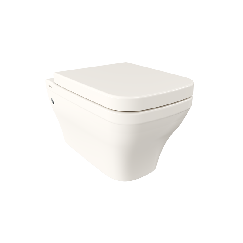 Bocchi Firenze Rimless Asma Klozet, Parlak Bisküvi (Klozet Kapağı Hariçtir) - Bocchi (1)