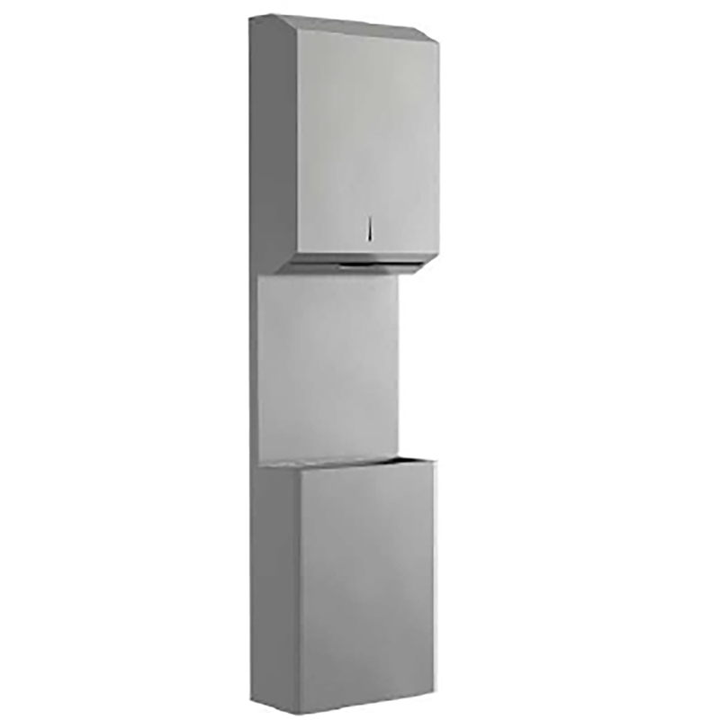 Bocchi Kağıt Dispenser + Çöp Kovalı 10 lt Sıva Üstü - Bocchi (1)