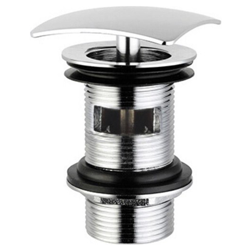 Bocchi Krom Kare Lavabo Süzgeçi Su Taşma Delikli - Bocchi (1)