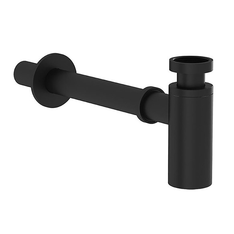 Bocchi Lavabo Sifonu T Tipi Mat Siyah - Bocchi