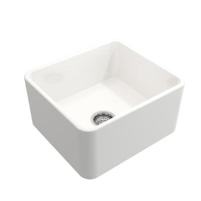 Bocchi Lavello 50 cm Mutfak Eviyesi Parlak Beyaz - 1