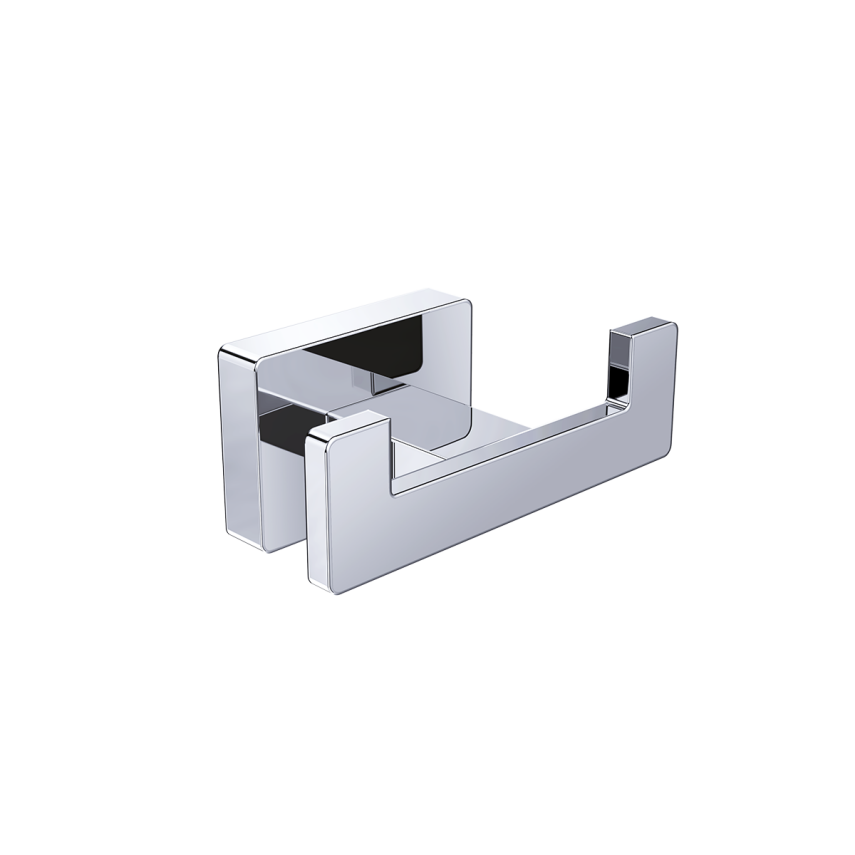 Bocchi Matera Bornoz Askılık İkili Krom - Bocchi