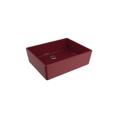 Bocchi Milano 50 cm Çanak Lavabo P.Burgonya Bordosu - 2