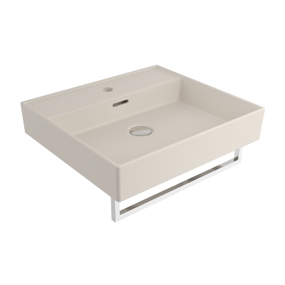 Bocchi Milano 50 cm Lavabo Batarya Delikli Mat Yasemin - 2