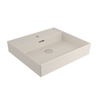 Bocchi Milano 50 cm Lavabo Batarya Delikli Mat Yasemin - 5
