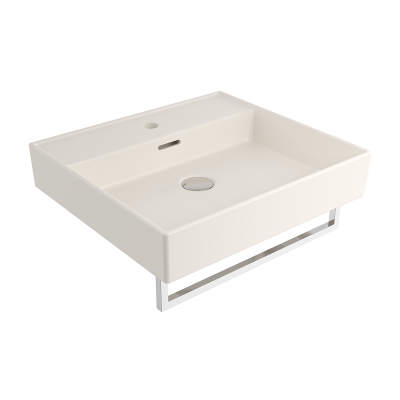 Bocchi Milano 50 cm Lavabo Batarya Delikli Parlak Bisküvi - 2
