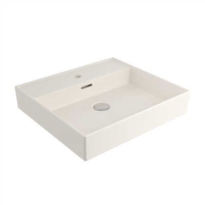 Bocchi Milano 50 cm Lavabo Batarya Delikli Parlak Bisküvi - 5